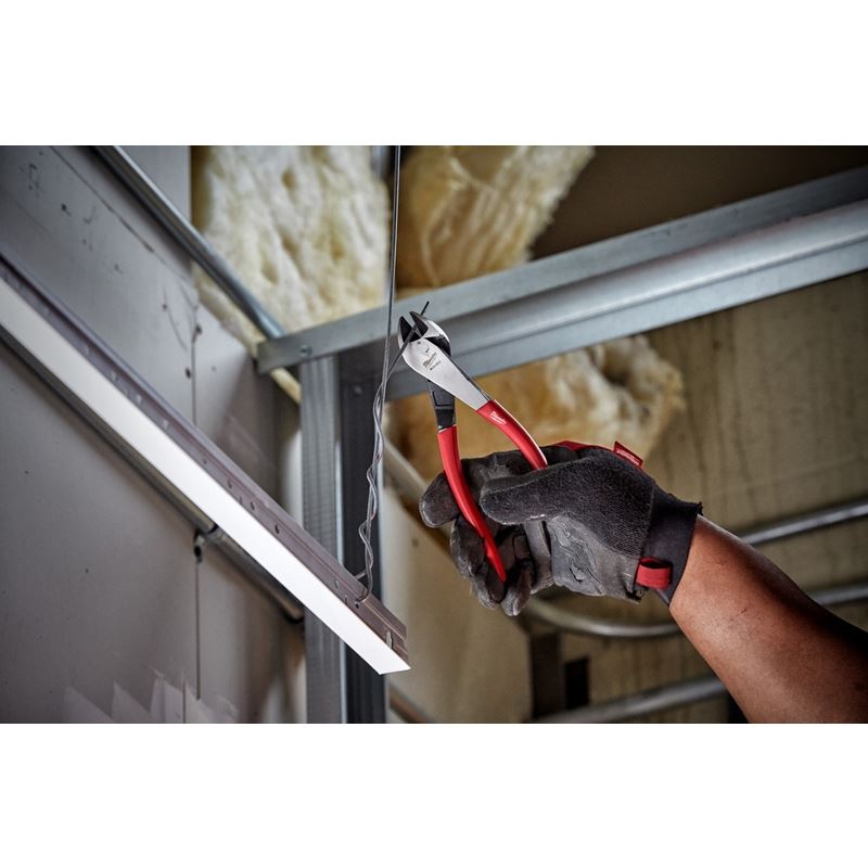 Milwaukee 48-22-6528 8 in Angled Head Diagonal Cutting Pliers