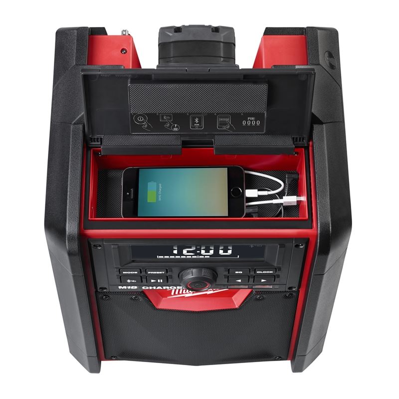 2792-20 M18 18 Volt Lithium-Ion Cordless Jobsite Radio/Charger - Tool Only