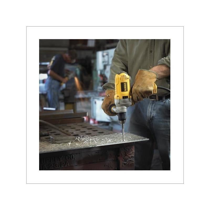 DEWALT | DWD215G 1/2" (13 mm) VSR Mid-Handle Grip Drill with Keyless Chuck