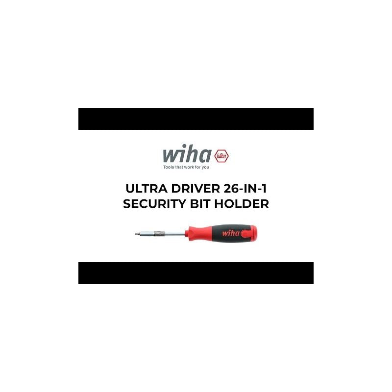 Wiha 26-in-1 Ultra Driver Security Bit Holder
