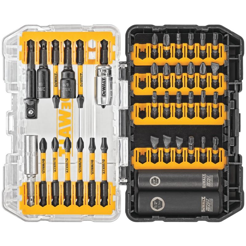 DEWALT DWA2T40IR FlexTorq IMPACT READY Screwdriving Bit Sets with ToughCase+ System