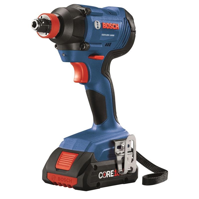 Bosch | GDX18V-1600N 18V 1/4 In. and 1/2 In. Two-In-One Bit/Socket Impact Driver (Bare Tool)