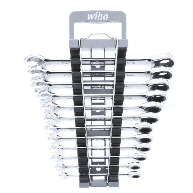 Wiha Combination Metric Ratchet Wrenches 12 Piece Set