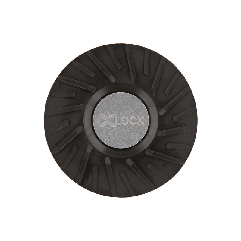 Bosch MGX0500 5 In. X-LOCK Backing Pad with X-LOCK Clip - Medium Hardness