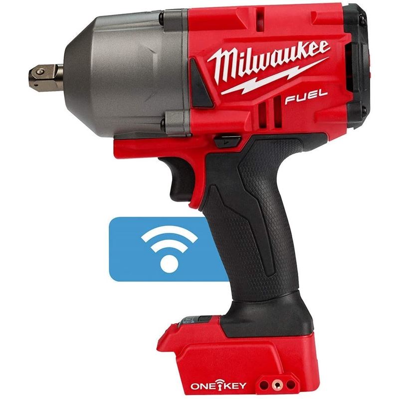 Milwaukee 2862-20 M18 FUEL w/ ONE-KEY High Torque Impact Wrench 1/2in Pin Detent Bare Tool