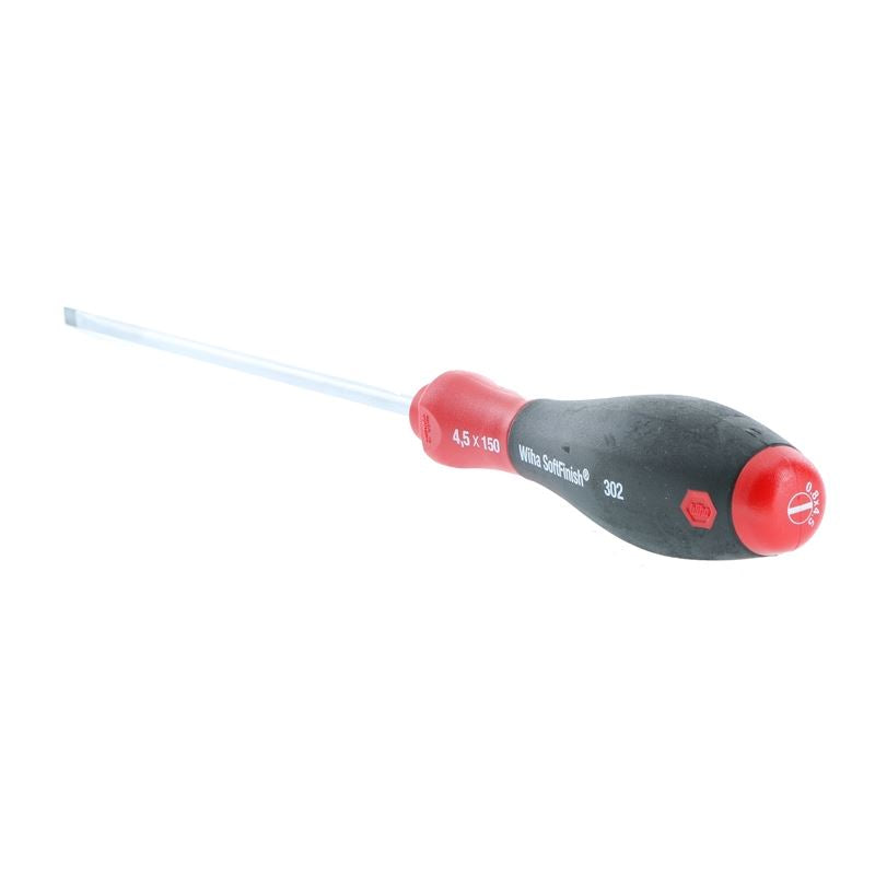 Wiha SoftFinish Slotted Driver 4.5 x 150mm