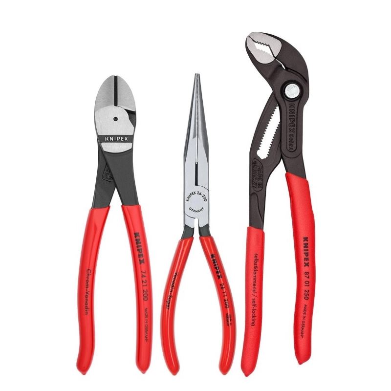 KNIPEX 00 20 08 US2 3pc Plier Set