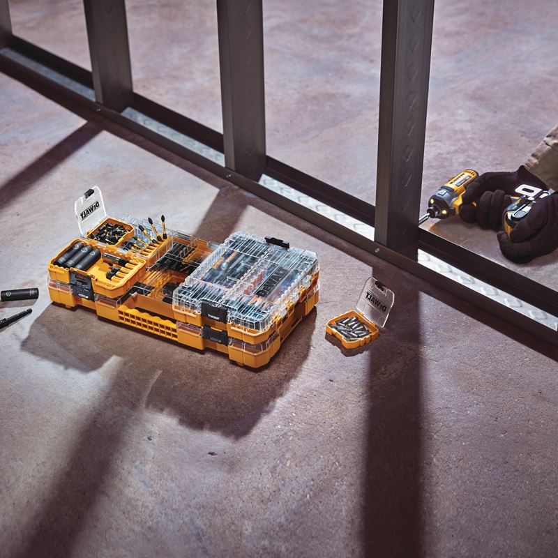 DEWALT DWA2T40IR FlexTorq IMPACT READY Screwdriving Bit Sets with ToughCase+ System