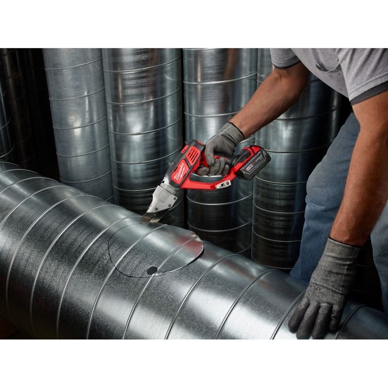 2637-20 M18 18 Volt Lithium-Ion Cordless Cordless 18 Gauge Single Cut Shear - Tool Only