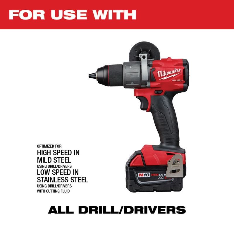 Milwaukee 48-89-9291 3PC COBALT STEP DRILL BIT SET (No.1, No.4, No.9)