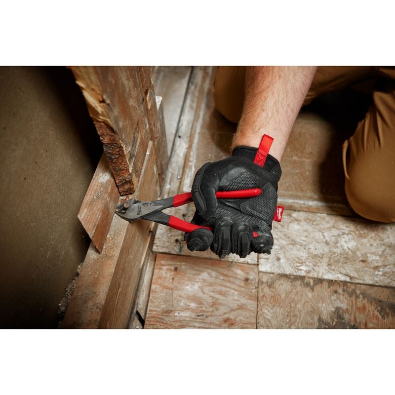 Milwaukee MT508 8in Diagonal Dipped Grip Cutting Pliers (USA)