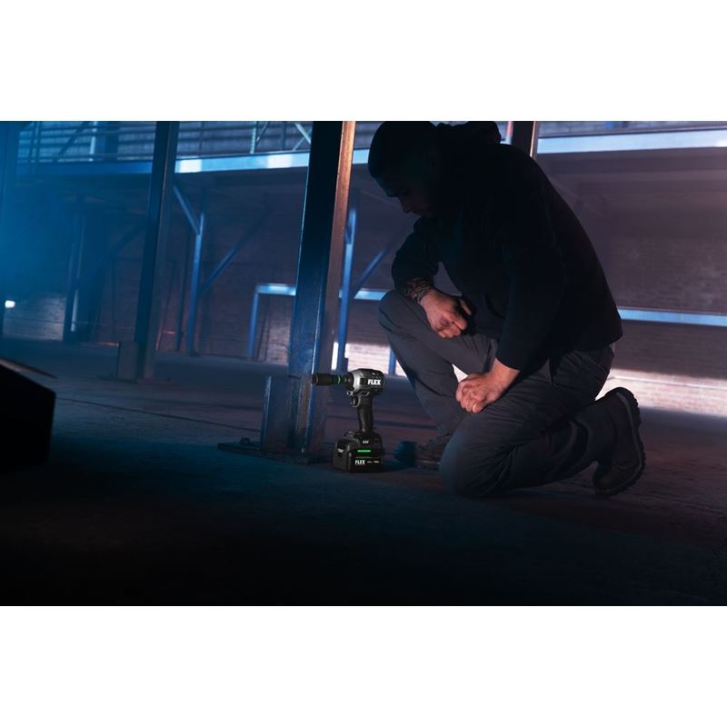 FLEX FX1371A-1H 24V 1/4 in Quick Eject Hex Impact Driver w/ Multi-Mode Stacked-Lithium Kit