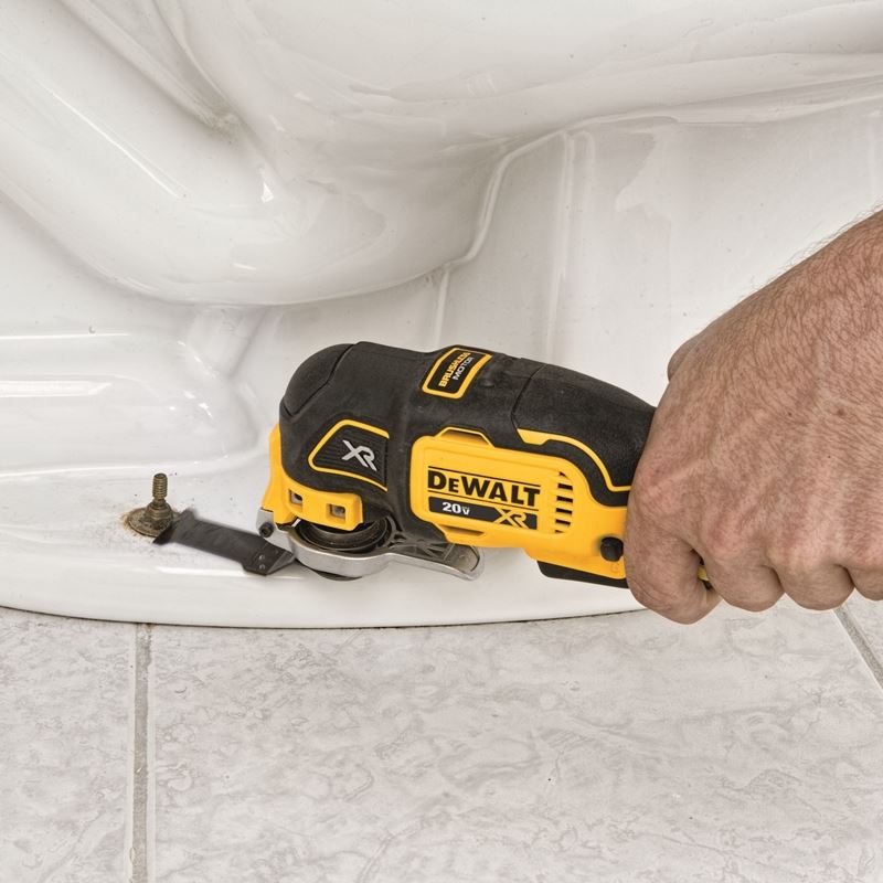 DEWALT DCS356D1 20V MAX* XR Brushless Cordless 3-Speed Oscillating Multi-Tool Kit (2.0 Ah Battery)