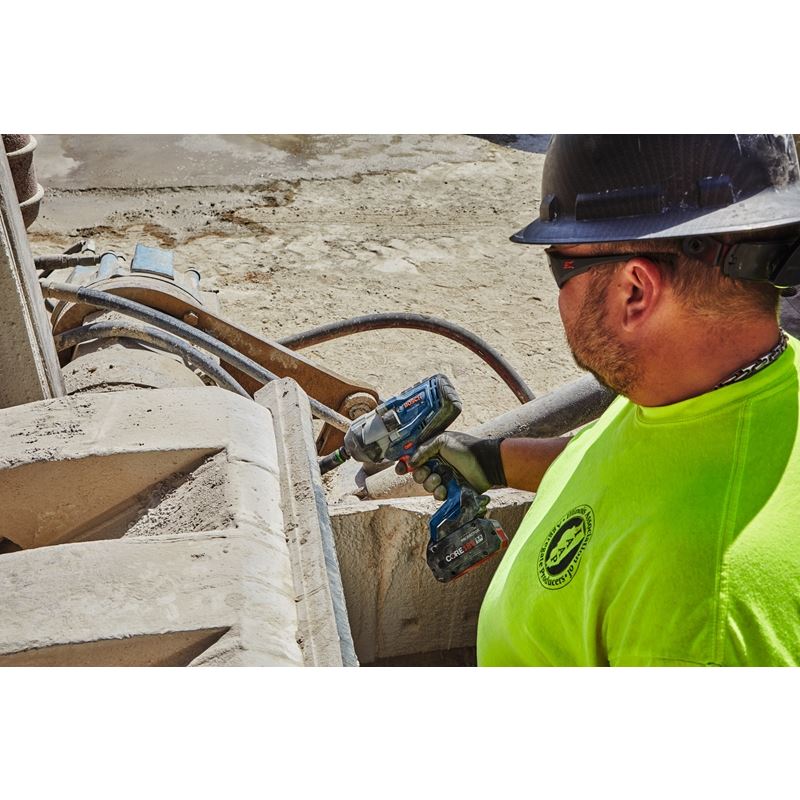 Bosch GDS18V-740CN PROFACTOR 18V Connected-Ready 1/2 In. Impact Wrench with Friction Ring (Bare Tool)