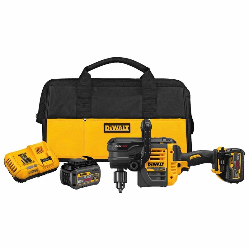DEWALT DCD460T2 FLEXVOLT 60V Max* VSR Stud and Joist Drill Kit with E-Clutch® System (2 Battery Kit)