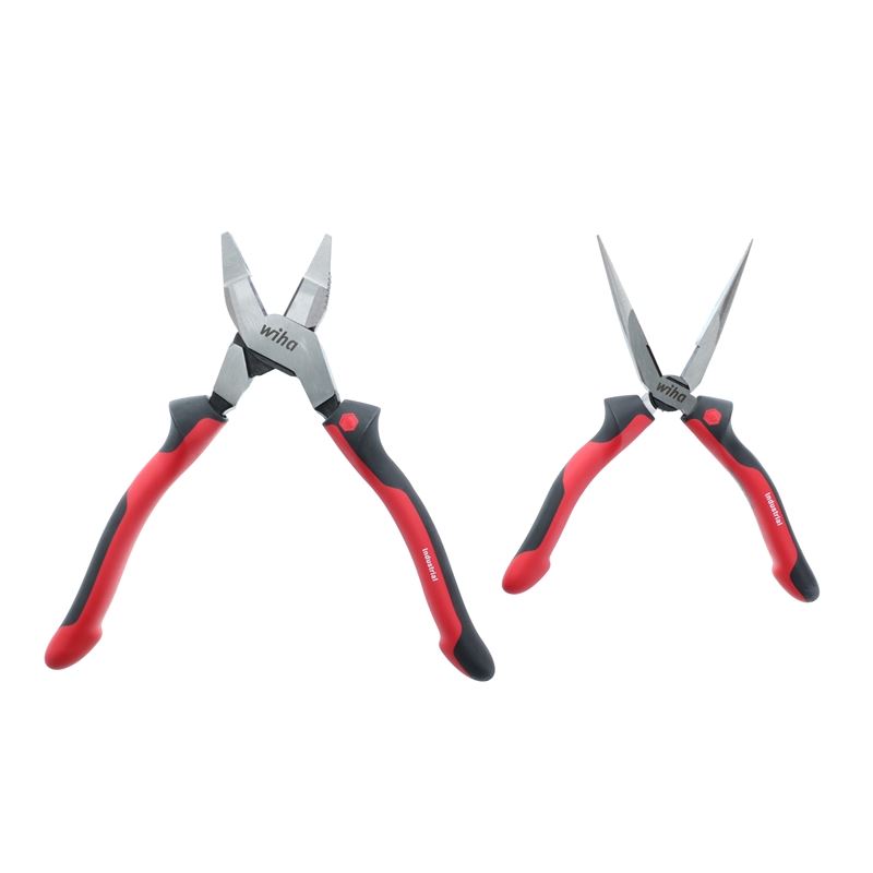 Wiha Industrial Pliers SoftGrip 2 Piece