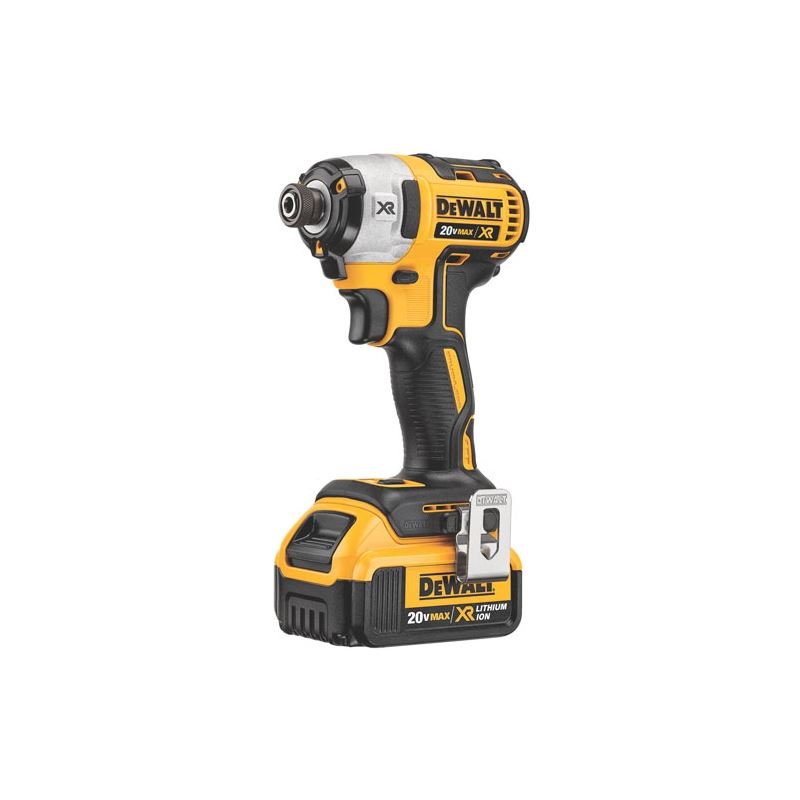 DEWALT DCF887M2 20V MAX* XR Brushless 1/4" 3-Speed Impact Driver