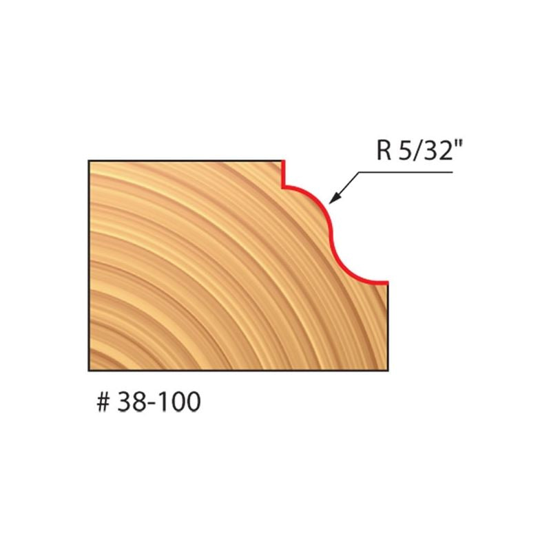 Freud | 34-110 1/4 Radius Rounding Over Bit