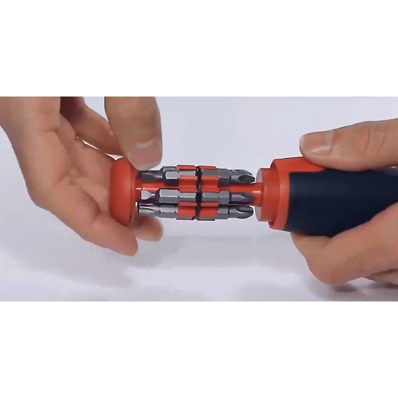Wiha Ultra Driver 12-in-1 Slotted Phillips Torx Security Torx Insert Bit Holder