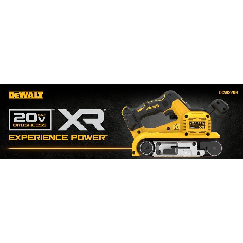 DEWALT DCW220B 20V MAX XR Brushless Cordless Belt Sander (Tool Only)