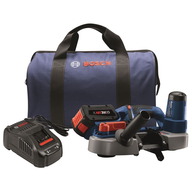 Bosch | BSH180-B14 18 V Compact Band Saw Kit with CORE18V Battery | BFP