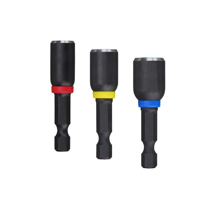 Milwaukee 49-66-4561 SHOCKWAVE 1-7/8" Magnetic Nutdriver Set (3 PC)
