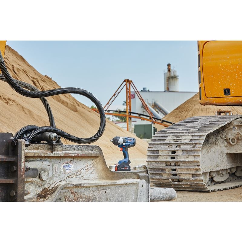 Bosch GDS18V-740CN PROFACTOR 18V Connected-Ready 1/2 In. Impact Wrench with Friction Ring (Bare Tool)