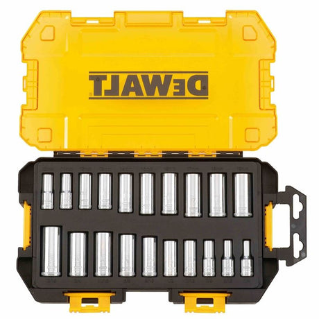 DEWALT DWMT73812 20 Piece 3/8 in Drive Deep Combination Socket Set