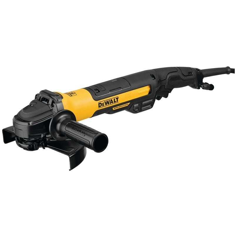 DEWALT DWE43840CN 7 in. Brushless Small Angle Grinder, Rat Tail, with Kickback Brake, No Lock, Pipeline Cover