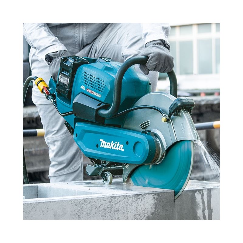 Makita CE001GT401 80V (40VX2) max XGT Brushless Cordless 14in Power Cutter w/ AFT and XPT (5.0 Ah x4 Kit)