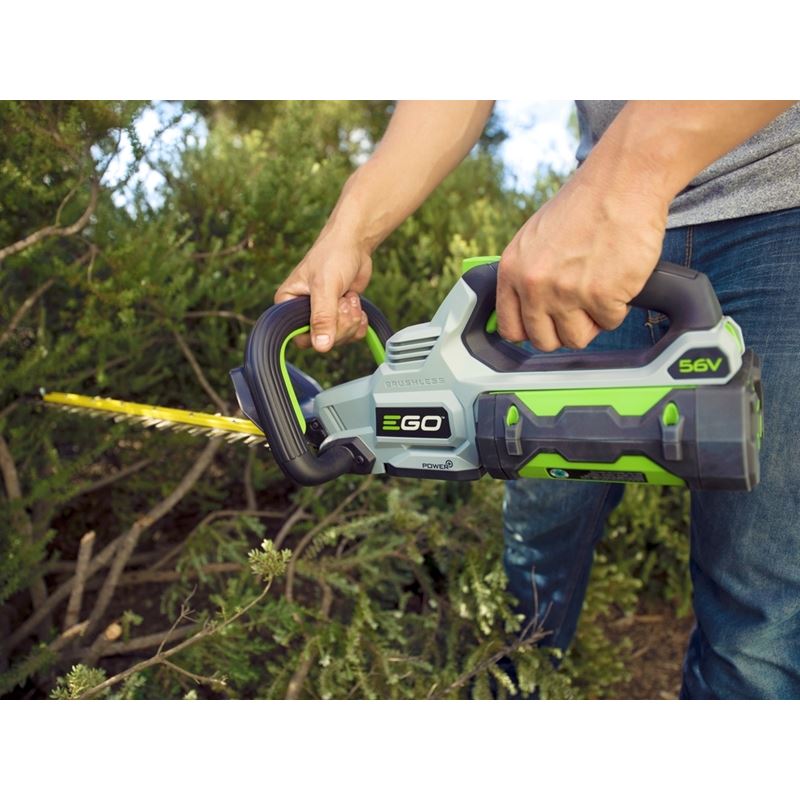 EGO HT2411 24in POWER+ Brushless Hedge Trimmer with 2.5Ah Battery and Standard Charger