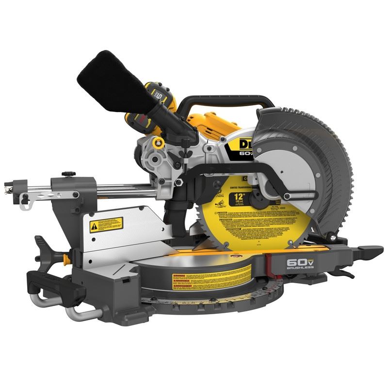 DEWALT DCS781X1 60V MAX 12in. Double Bevel Sliding Miter Saw