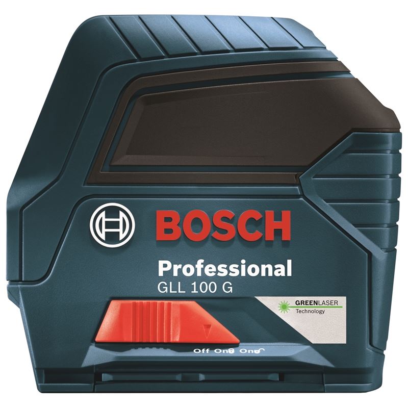 Bosch | GLL 100 G Green-Beam Self-Leveling Cross-Line Laser