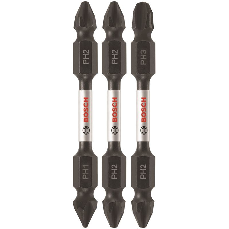 Bosch | ITDEPHV2503 3 pc. Impact Tough 2.5 In. Phillips Double-Ended Bit Set