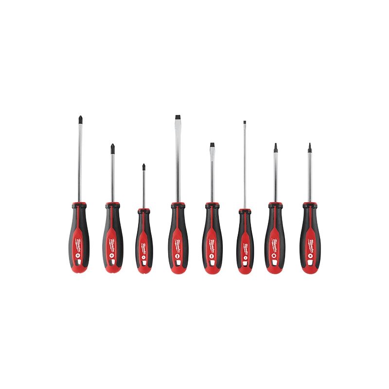 Milwaukee 48-22-2718 8pc Screwdriver Kit w/ Square