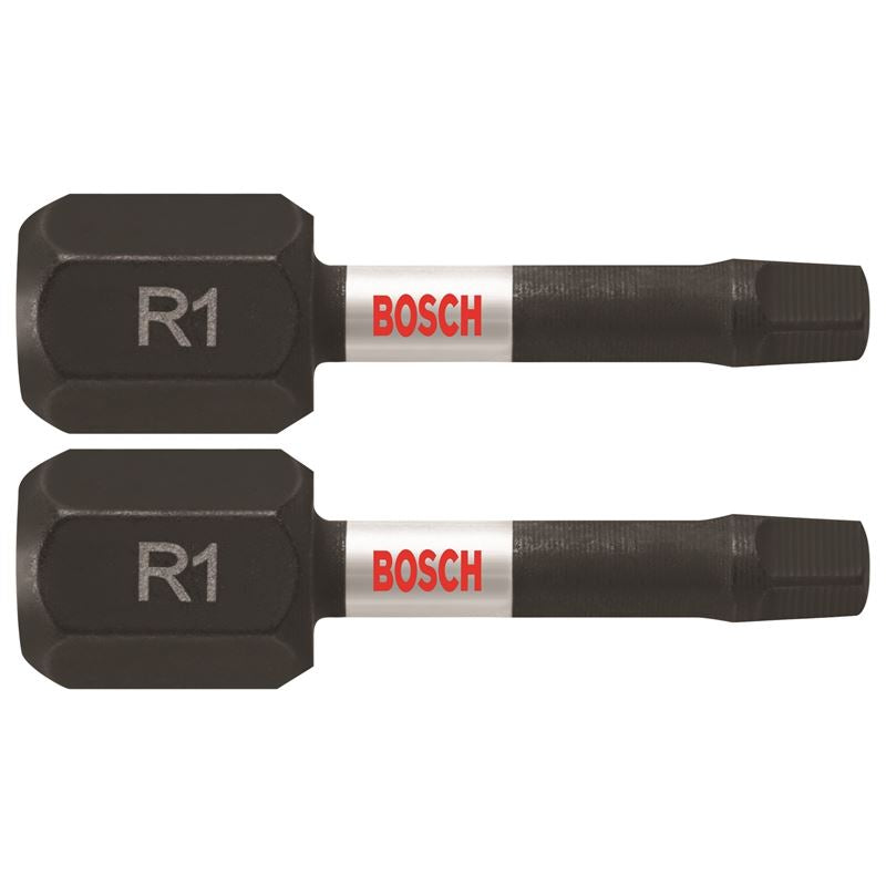 Bosch | ITSQ1102 2 pc. Impact Tough 1 In.Square #1 Insert Bits