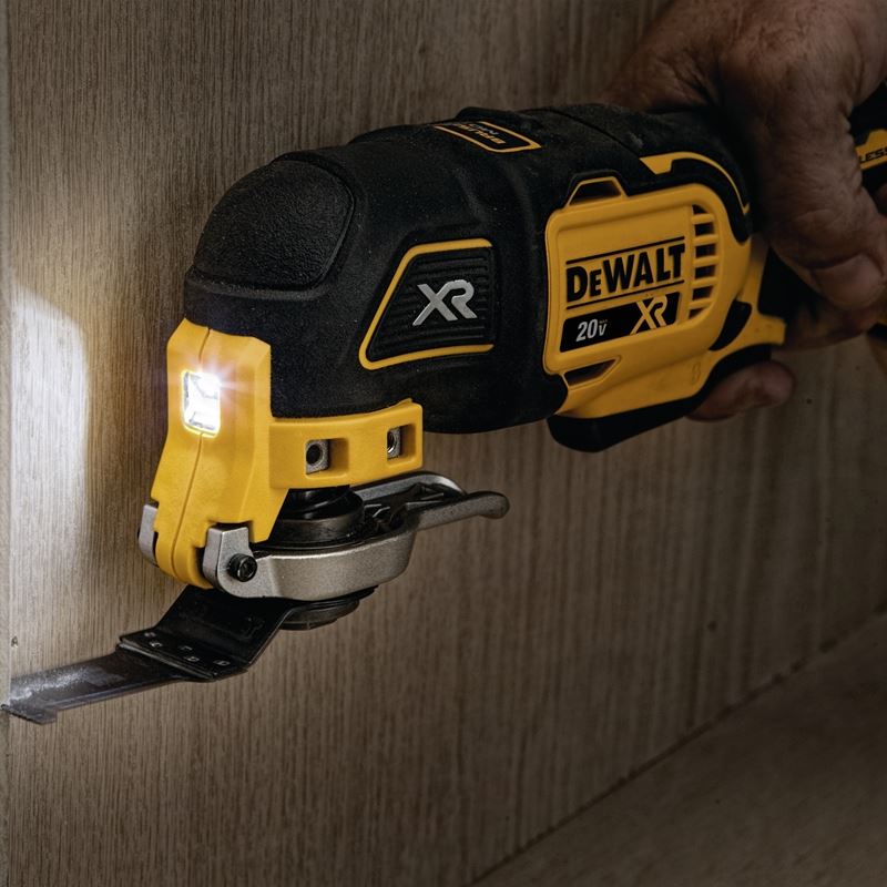DEWALT DCS356D1 20V MAX* XR Brushless Cordless 3-Speed Oscillating Multi-Tool Kit (2.0 Ah Battery)