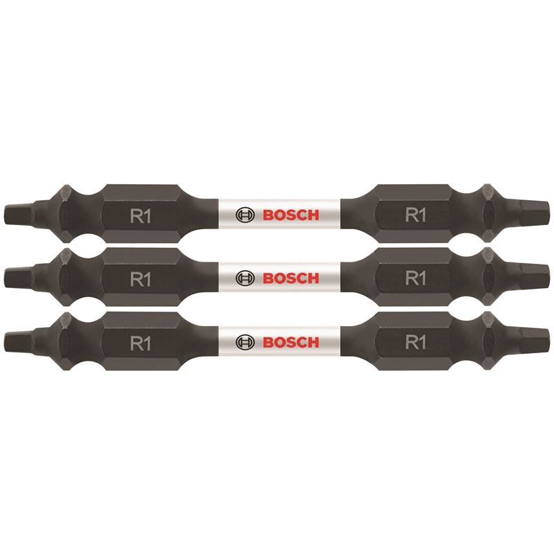 Bosch | ITDESQ12503 3 pc. Impact Tough 2.5 In. Square #1 Double-Ended Bits