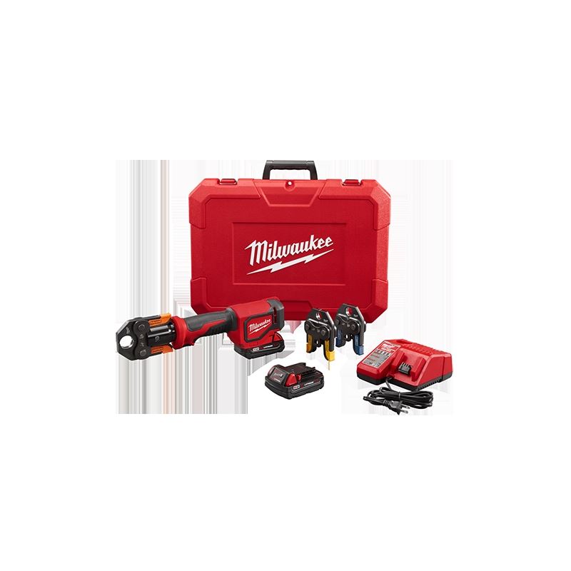 Milwaukee 2674-22P M18â„¢ Short Throw Press Tool Kit w/ Viega PureFlowâ„¢ Jaws