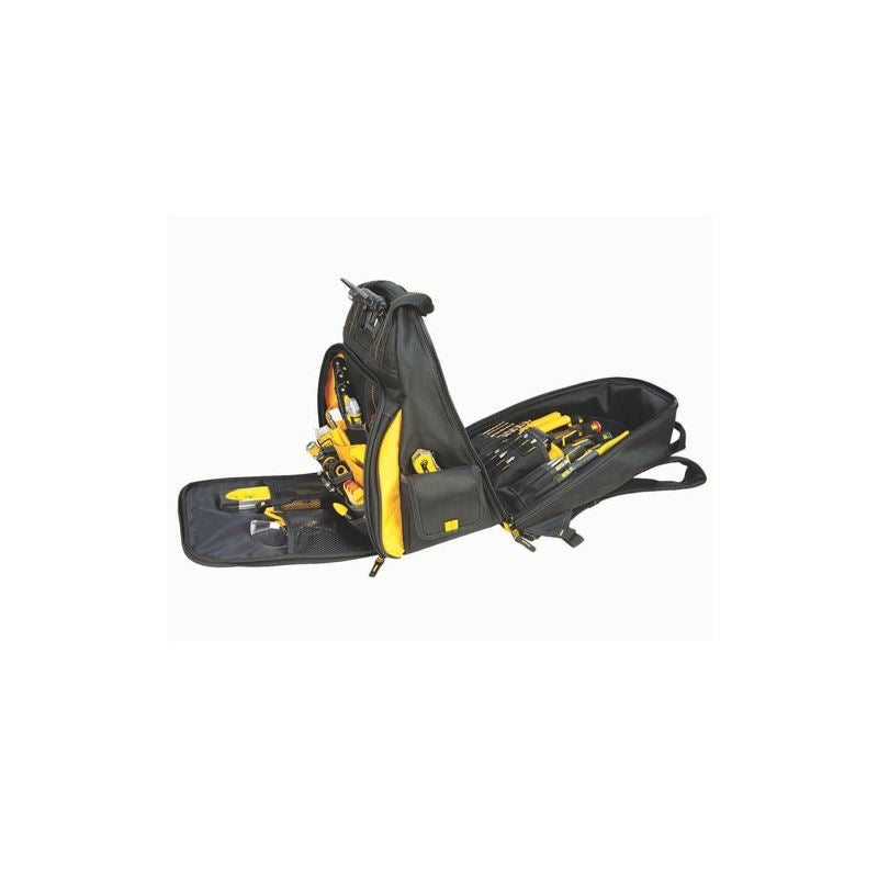 DEWALT DGL523 57 Pocket - Lighted Tool Backpack