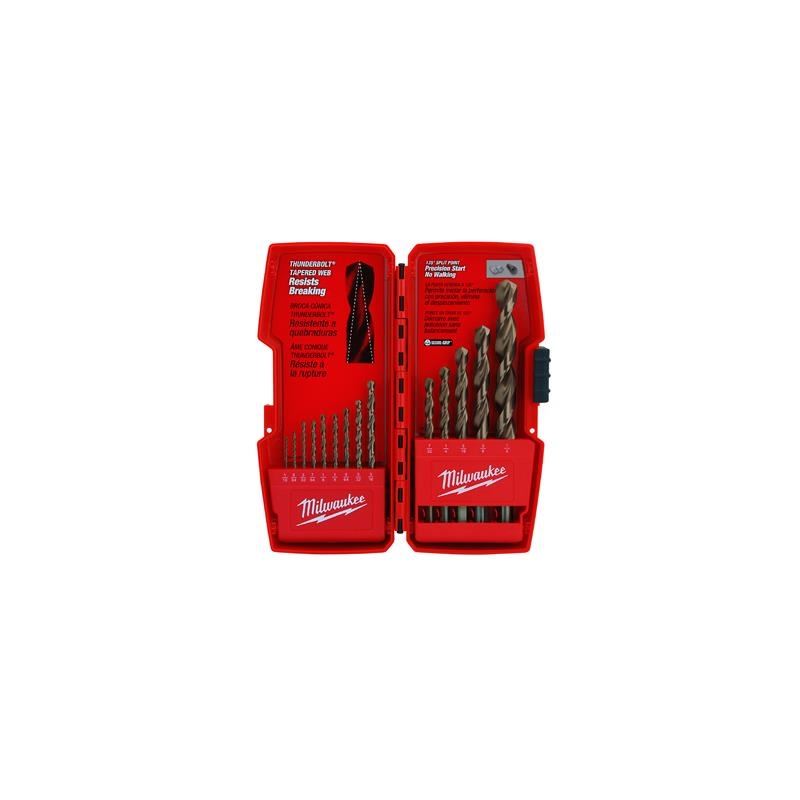 Milwaukee 48-89-0026 14 PC Milwaukee Thunderbolt Cobalt Drill Bits