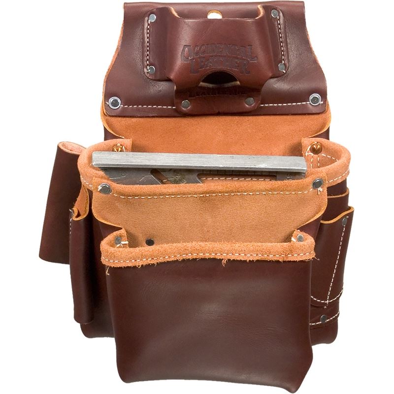 OCCIDENTAL LEATHER 5061LH - 2 Pouch Pro Fastener Bag - Left Handed