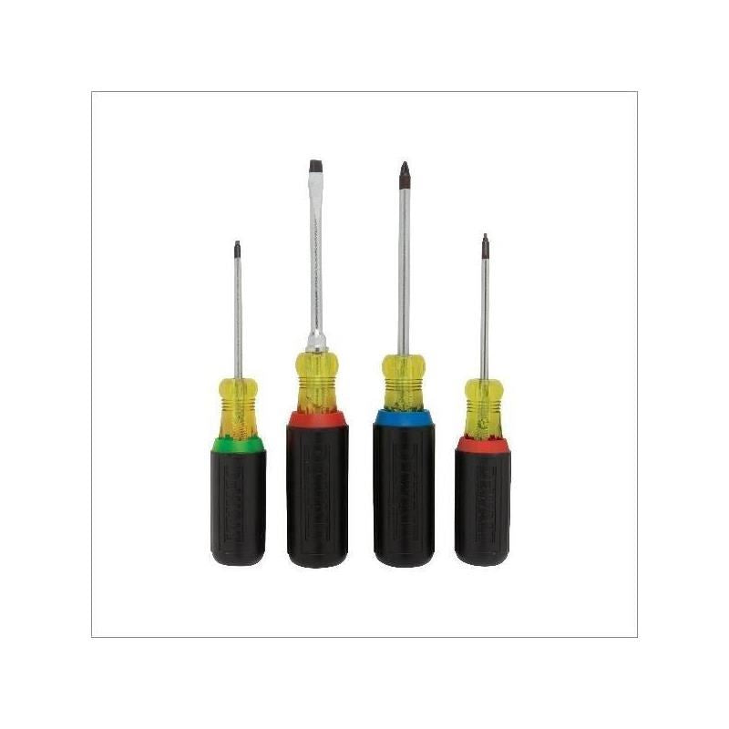 DEWALT | DWHT66416 4 Pc Vinyl Grip Screwdriver Set