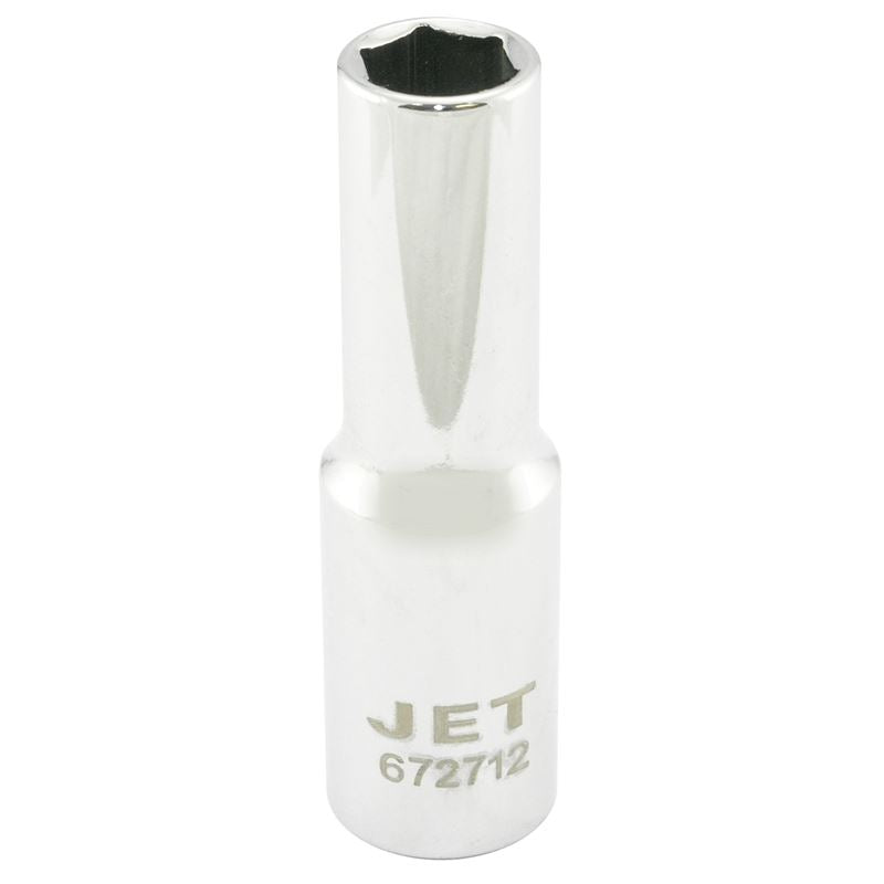 Jet 672719 1/2 Dr X 19mm Deep Chrome Socket - 6 Point