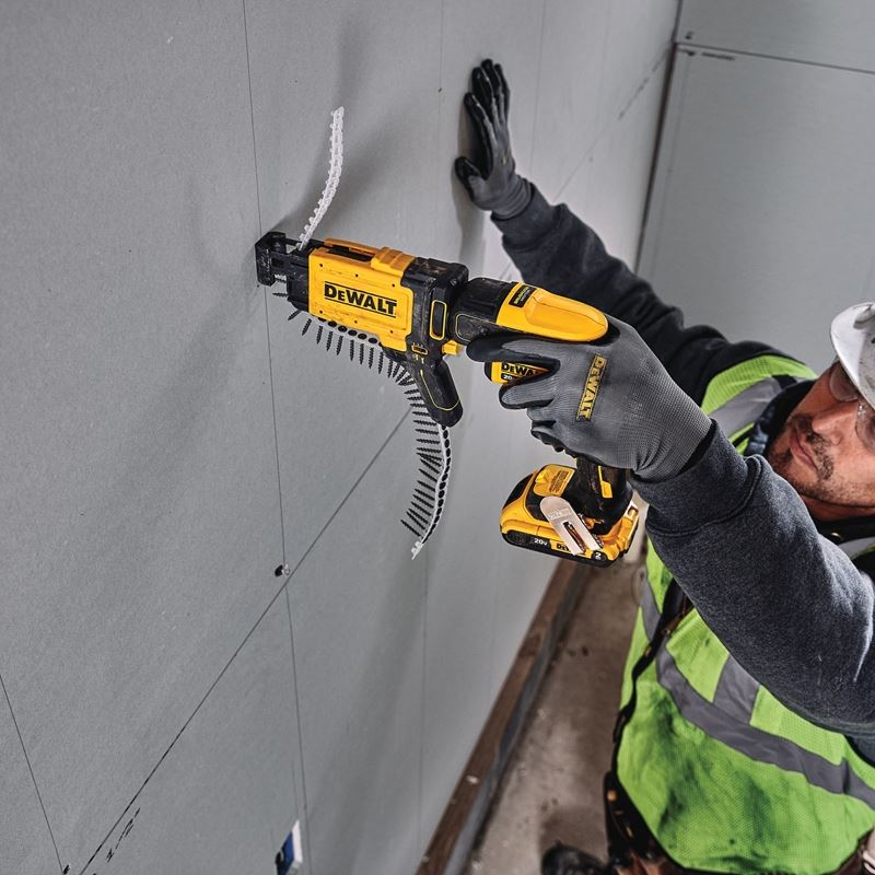 DEWALT DCF620CM2 Drywall Screw Gun Kit with Collated Drywall Screwgun Attachment