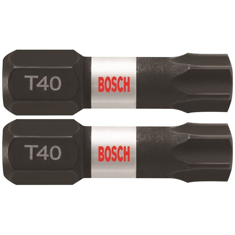 Bosch | ITT40102 2 pc. Impact Tough 1 In. Torx #40 Insert Bits