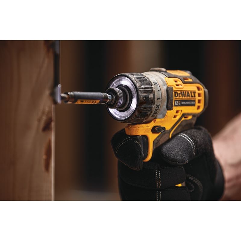 DEWALT DCF601F2 XTREME 12V MAX Brushless 1/4in Cordless Screwdriver Kit