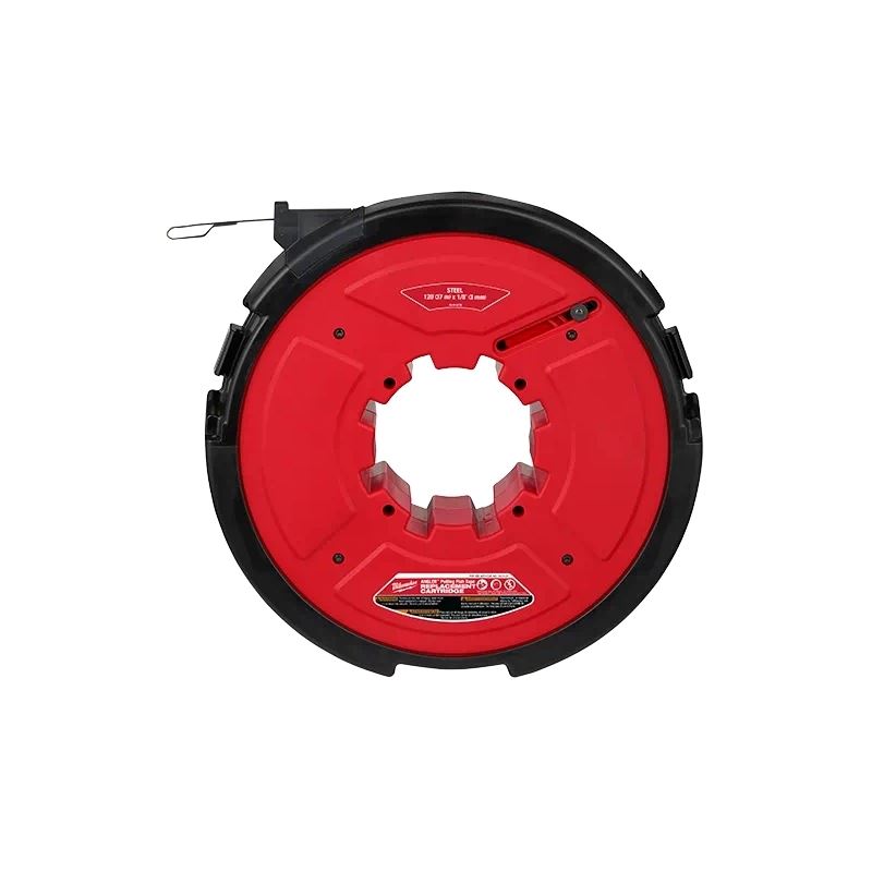 Milwaukee 48-44-5176 M18 FUEL ANGLER 120ft X 1/8in Steel Pulling Fish Tape Replacement Cartridge