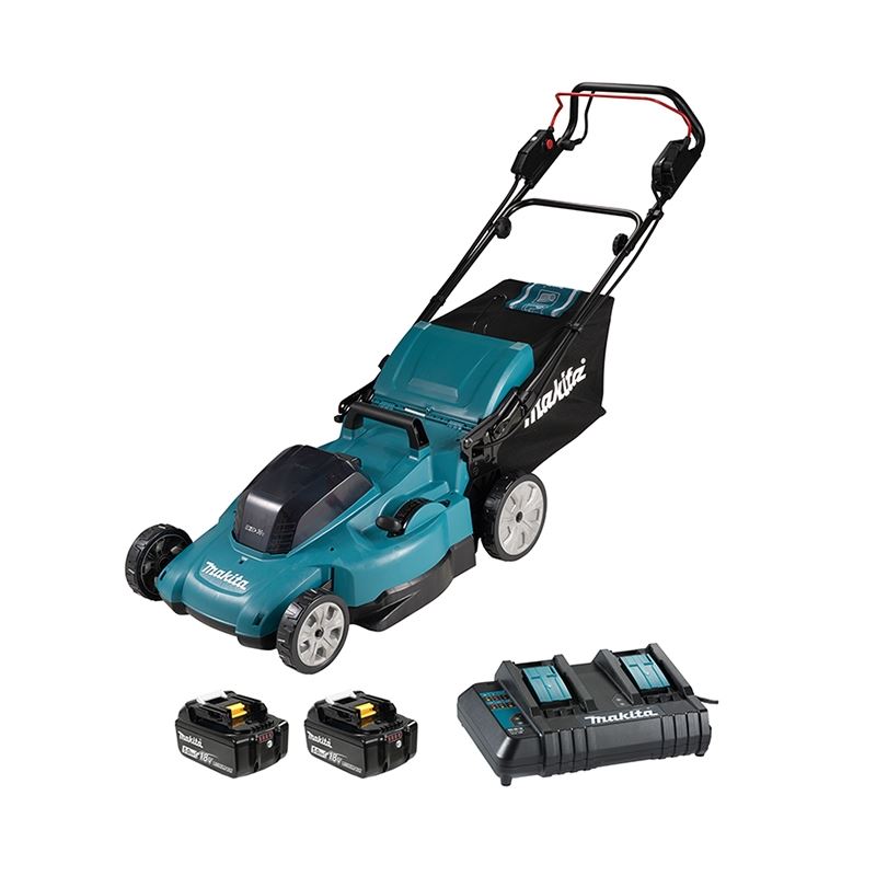 Makita DLM539CT2 18Vx2 21in Self-propelled Cordless Lawn Mower