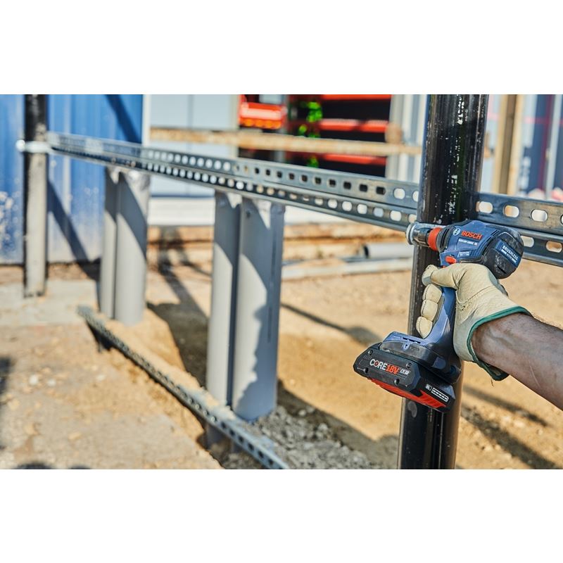 Bosch GDX18V-1860CN 18V Brushless Connected-Ready Freak 1/4 In. and 1/2 In.Two-In-One Bit/Socket Impact Driver (Bare Tool)